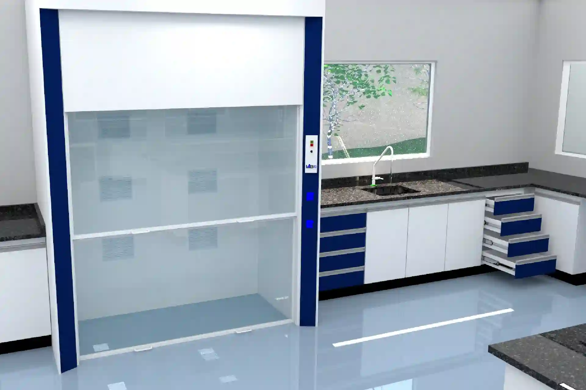 CAPELA DE EXAUSTÃO WALK-IN